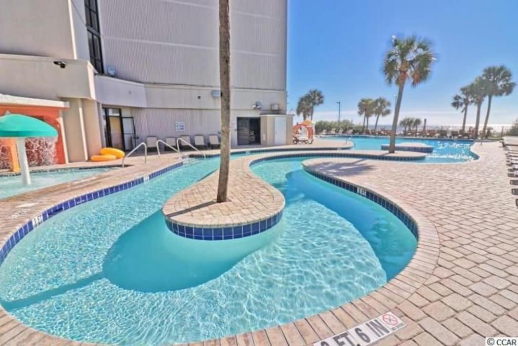 *Oceanfront Hideaway*Pools*Hot Tubs*Lazy River*V287 Myrtle Beach Kültér fotó